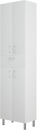 Corozo Шкаф пенал Криста 50 Z1 New белый – фотография-2